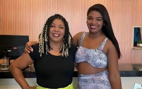 Elisângela e Raquel Brito no Instagram