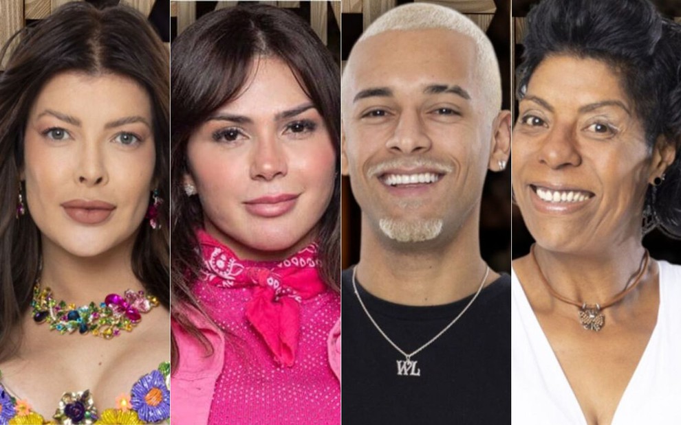 Enquete A Fazenda 15: Jaquelline, Lucas, Márcia Fu e Sander estão na roça;  votação · Notícias da TV