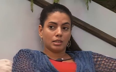 Fernanda Bande durante o BBB 24