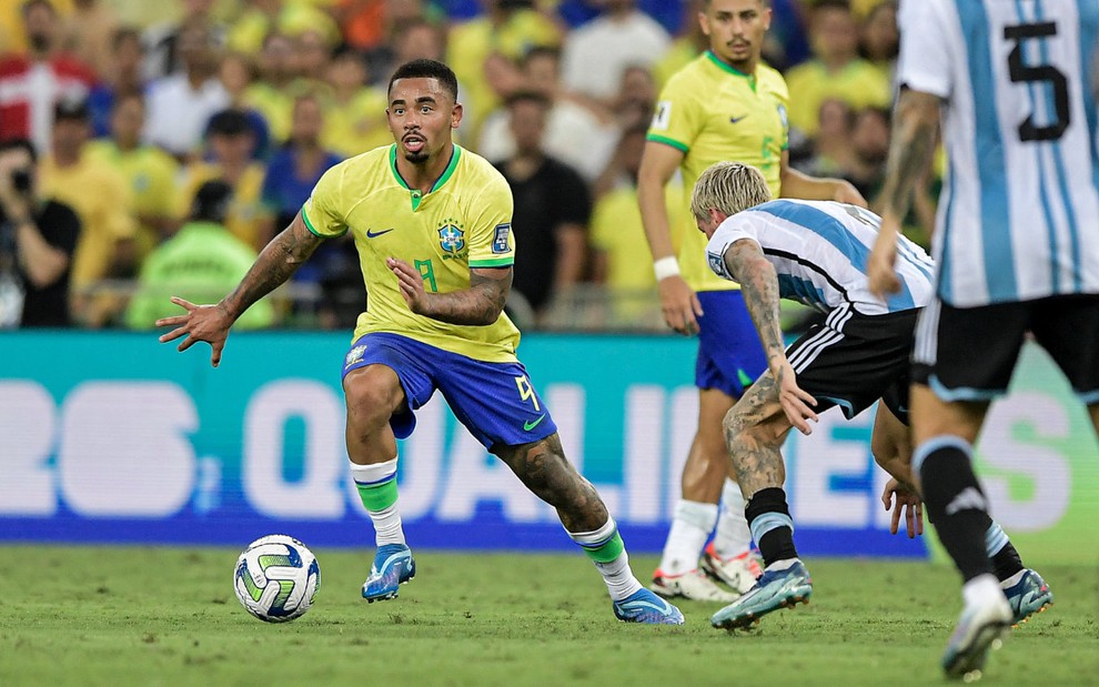 Brasil x Argentina: um duelo de gigantes com muito a perder