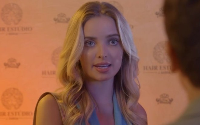 Giovanna Chaves em participação especial na novela A Infância de Romeu e Julieta