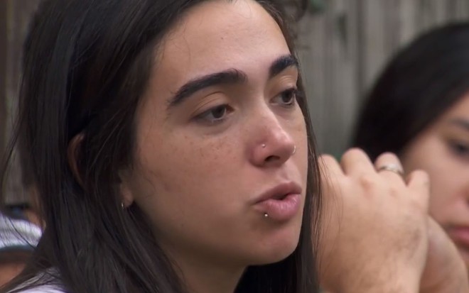 Giovanna Lima discursa no quarto gnomo do BBB 24