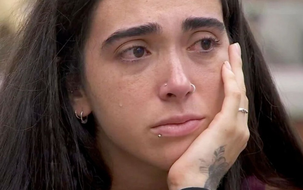 Giovanna Lima chora no Big Brother Brasil 24