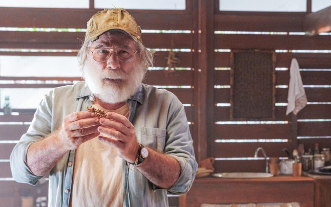 Leopoldo Pacheco em cena da novela Fuzuê