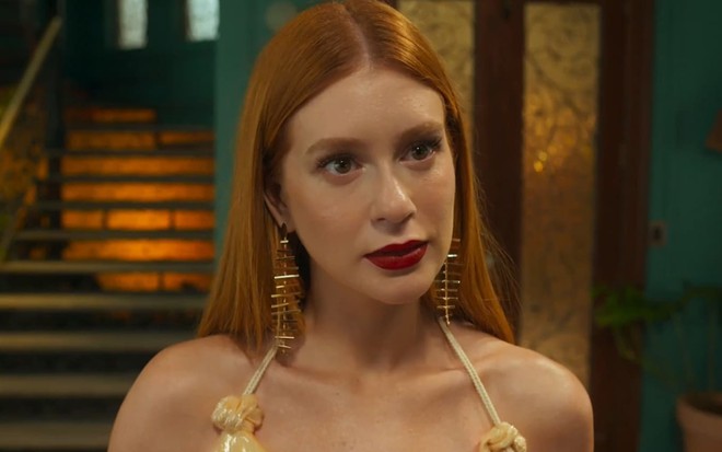 Marina Ruy Barbosa em cena da novela Fuzuê