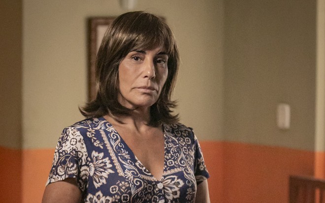Gloria Pires está em cena da novela Terra e Paixão, da Globo