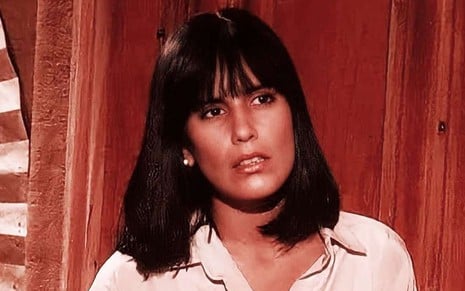 Gloria Pires em cena da novela Vale Tudo, em 1988