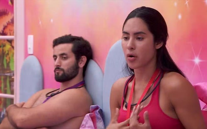 Matteus e Isabelle no BBB 24