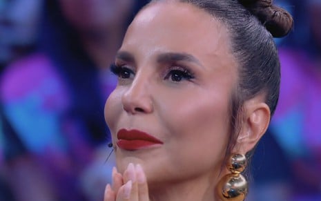 Ivete Sangalo chora no Pipoca da Ivete, na Globo