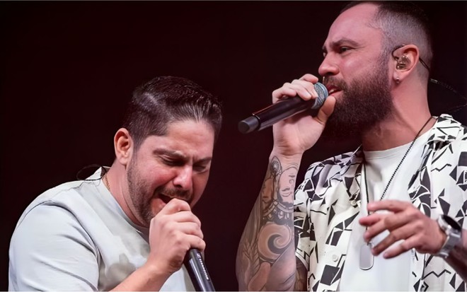 Jorge e Mateus em foto do Instagram