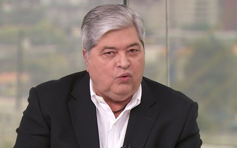 José Luiz Datena em entrevista no SP1, na Globo