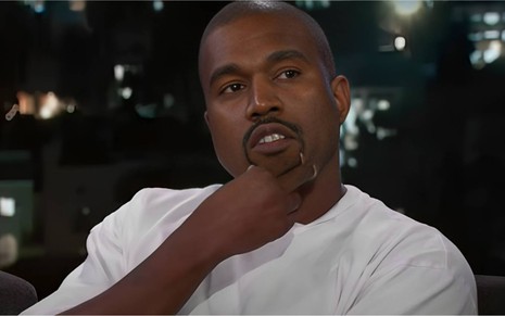 Kanye West em entrevista a Jimmy Kimmel