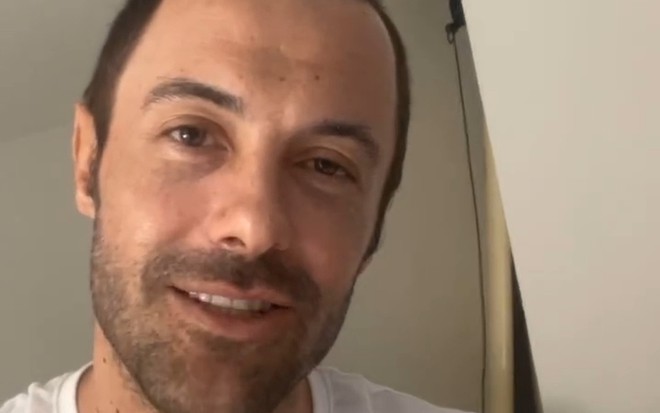 Kayky Brito em vídeo postado no Instagram
