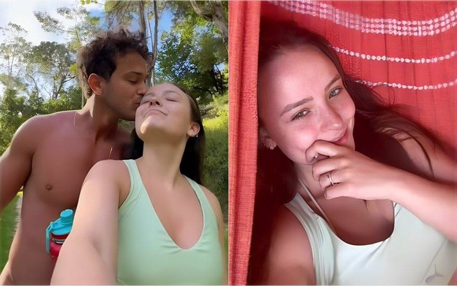 Fotos de Larissa Manoela e André Luiz Frambach