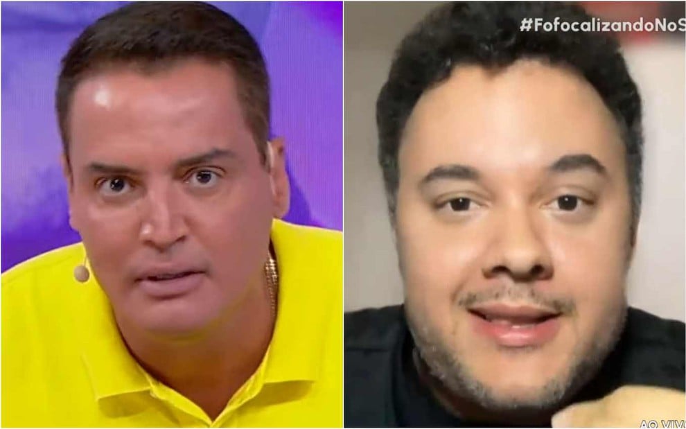 Montagem de fotos de Leo Dias e Gui Santana