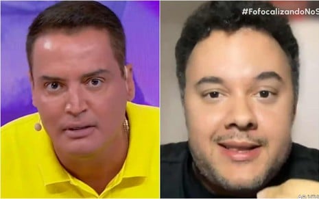 Montagem de fotos de Leo Dias e Gui Santana