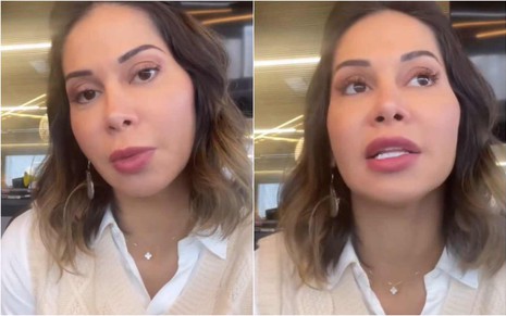 Montagem de fotos de Maíra Cardi