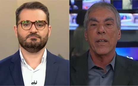 Montagem de Marcelo Cosme e Demétrio Magnoli no Em Pauta