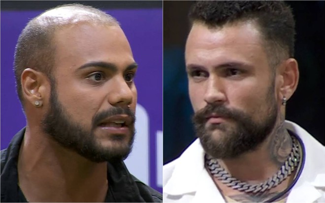 Fotos de Marcus e Vinicius no BBB 24