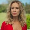 A atriz Mariana Ximenes está caracterizada como Ísis na novela Mania de Você, da Globo