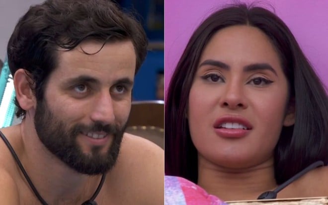 Matteus e Isabelle no BBB 24