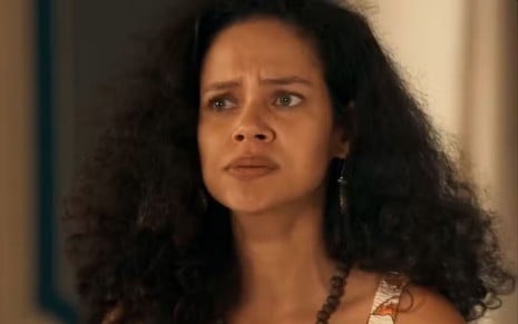 Uiliana Lima em cena da novela Renascer