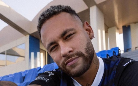 Neymar em foto publicada no Instagram