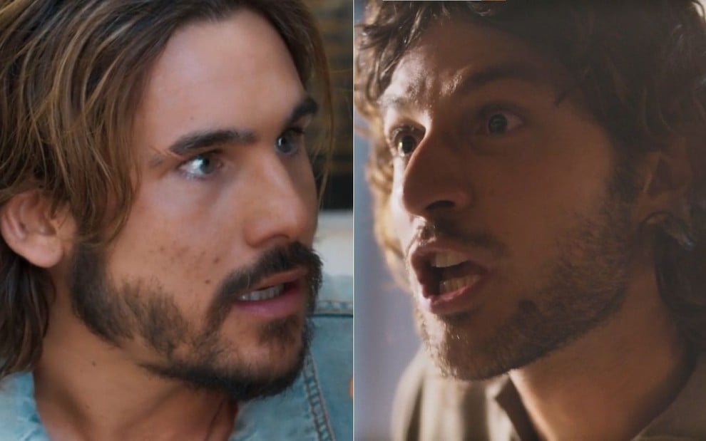 Rudá (Nicolas Prattes) e Mavi (Chay Suede) em Mania de Você