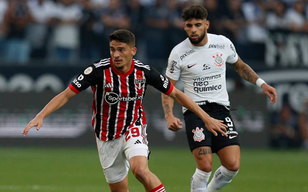 São Paulo x Corinthians ao vivo: onde assistir ao jogo do Brasileirão hoje