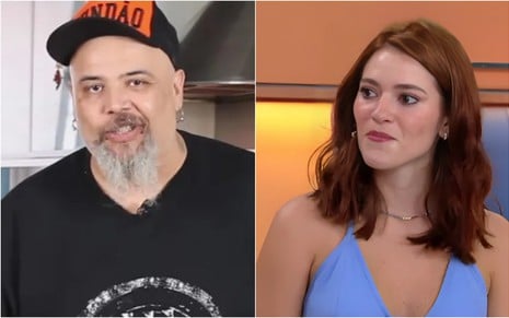 João Gordo no Panelaço, seu programa no YouTube, e Ana Clara Lima no Panelaço ao Vivo, do GNT