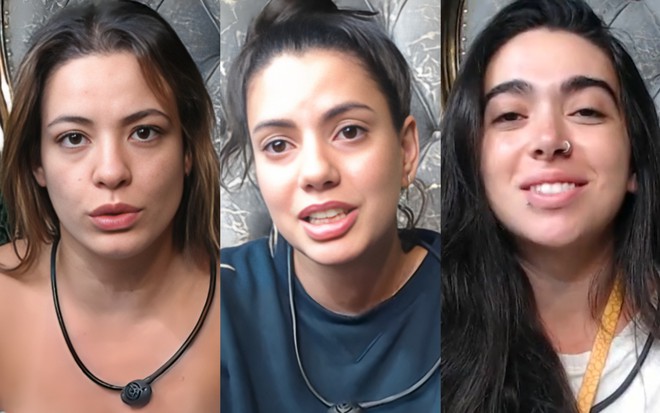 Beatriz Reis, Fernanda Bande e Giovanna Lima estão no paredão