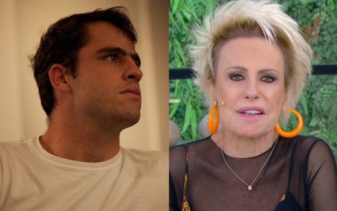 Pedro Maffei (à esquerda) e Ana Maria Braga (à direita)