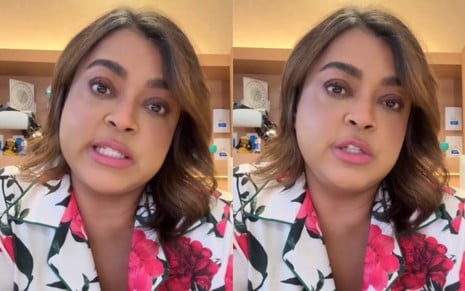 Na montagem: Preta Gil fala sobre recidiva de câncer em vídeo publicado no Instagram