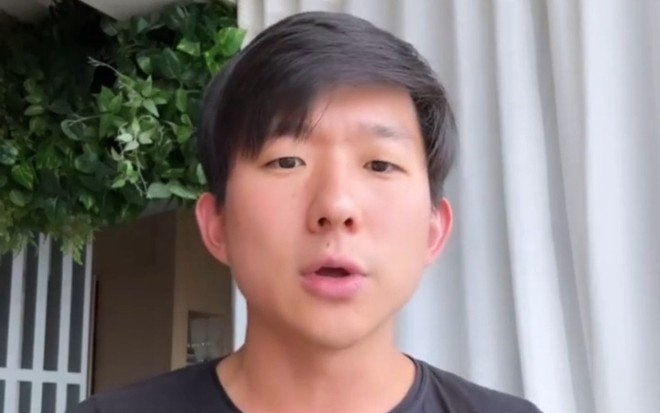 Pyong Lee em vídeo para o Instagram