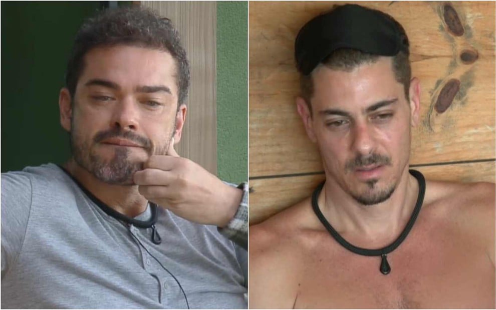 Montagem de fotos de Sidney Sampaio e Sacha Bali