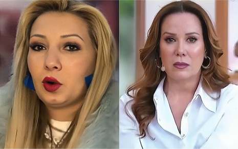 Vidente Chaline e Regina Volpato no Chega Mais