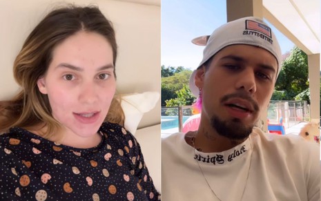 Virginia e Zé Felipe no Instagram