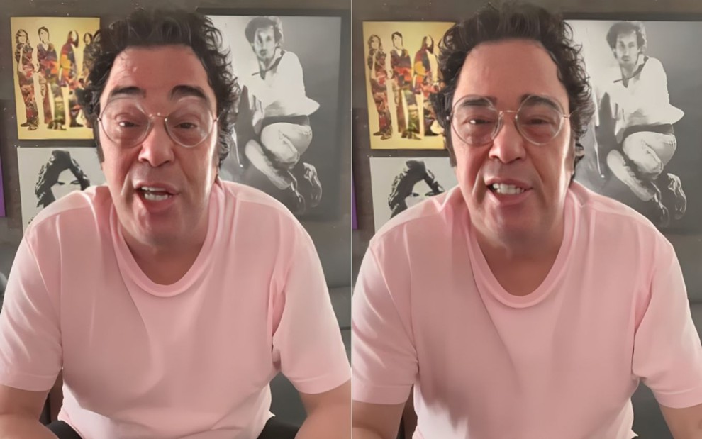 Montagem de Casagrande em vídeos no Instagram