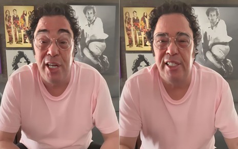 Montagem de Casagrande em vídeos no Instagram