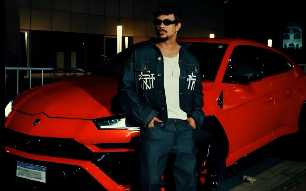 Xamã e sua Lamborghini