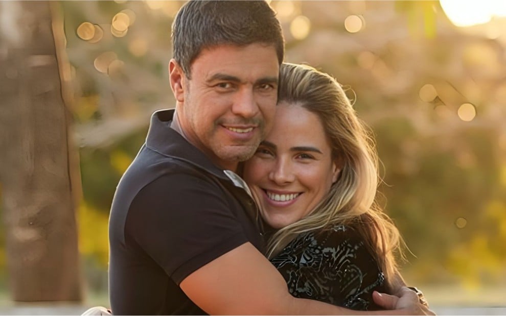 Zezé di Camargo e Wanessa juntos na fazenda do sertanejo