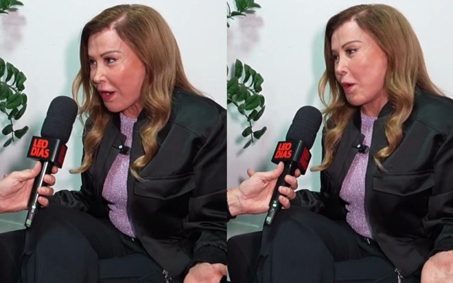 Zilu Godoi em entrevista a Leo Dias no Fofocalizando