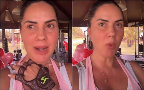 Montagem de fotos de Graciele Lacerda