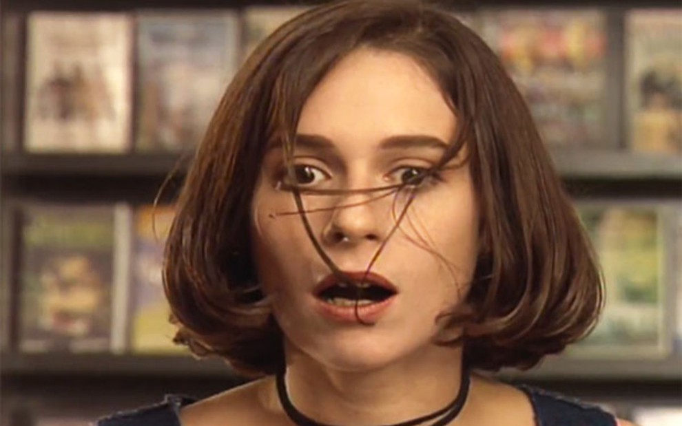A atriz Andrea Beltrão em cena de A Viagem