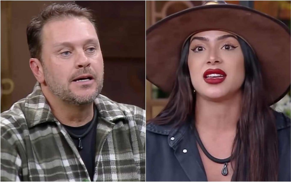 Montagem de Albert Bressan e Luana Targino em A Fazenda 16