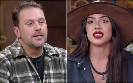 Montagem de Albert Bressan e Luana Targino em A Fazenda 16