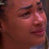 Aline Patriarca chorando no BBB 25