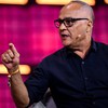 Amauri Soares, diretor-executivo da TV e dos Estúdios Globo, durante apresentação na Web Summit Rio, em 27/4/25