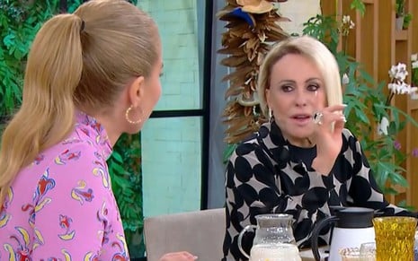 Ana Maria Braga e Angélica no Mais Você