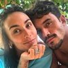 Clara Maia e André Coelho lado a lado em foto publicada no Instagram